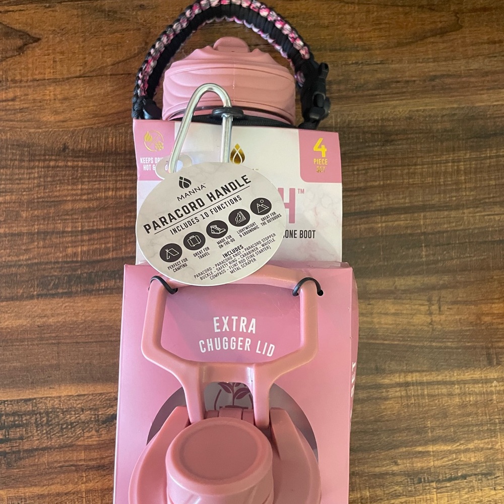 Zenith Pink Stainless Steel Bottle